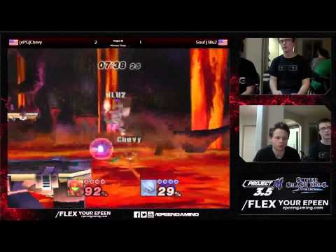 ePG Weekly - [ePG]Chevy (Samus) Vs. Souf | Blu2 (Mewtwo) SSBPM (Winners Finals) - Project M - pt.2
