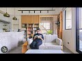 NEVER TOO SMALL Japanese Inspired Tranquil Apartment Taiwan 33sqm 355sqft