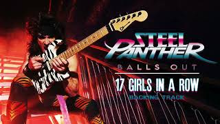 Steel Panther - 17 Girls In A Row - Guitar Backing Track with Vocals