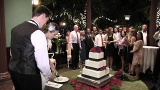 Team Video Wedding Cake Cutting Demo