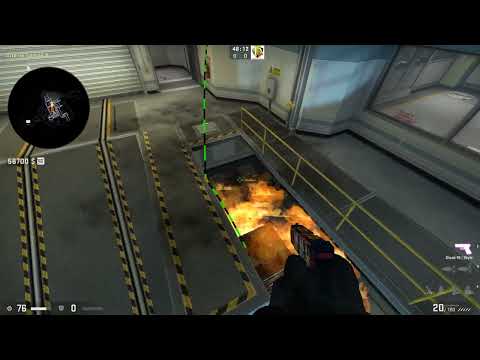 CS:GO - Molotov Nuke   Ramp to dark
