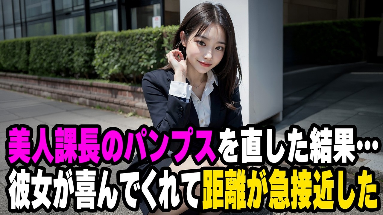 【感動する話】失恋した上司を毎朝、笑わせていたら人生が変わった…。壊れた靴から始まった､ 大人の恋