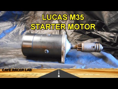 Lucas M35 starter motor