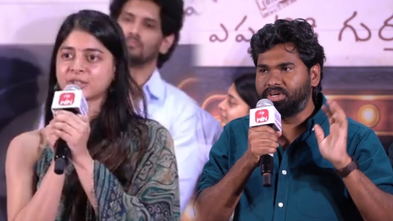Heroine Yashashree Rao Speech & Director Winod Gali Speech at Gurthukosthunnayi Success Meet