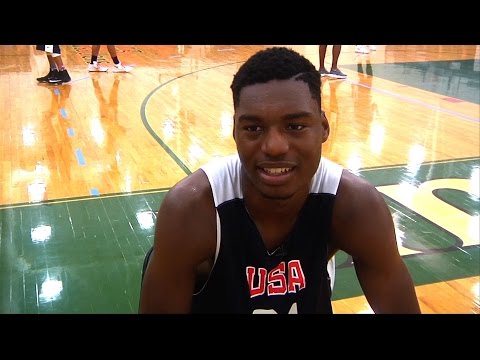 Brandon McCoy - Cathedral Catholic Forward - Interview
