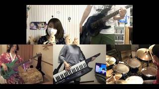 [HD]Busou Shoujo Machiavellianism OP [Shocking Blue] Band cover