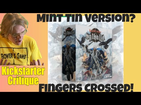 Blood Rage: Valhalla - Another remake/Reimagining -Kickstarter Critique Review