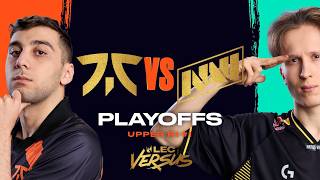 FNATIC vs NAVI, LE DÉBUT DES PLAYOFFS (LEC Versus 2026)
