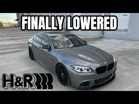 H&R ADJUSTABLE LOWERING SPRINGS FOR BMW F10 535i