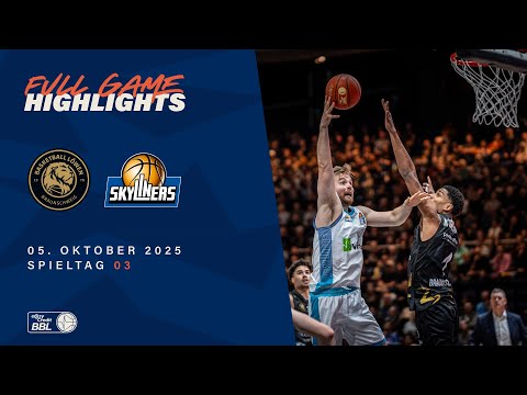 Basketball Löwen Braunschweig vs. Skyliners - Full Game Highlights - Spieltag 3, 25/26