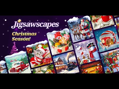 Jigsawscapes - Christmas Jigsaw Puzzles - YouTube
