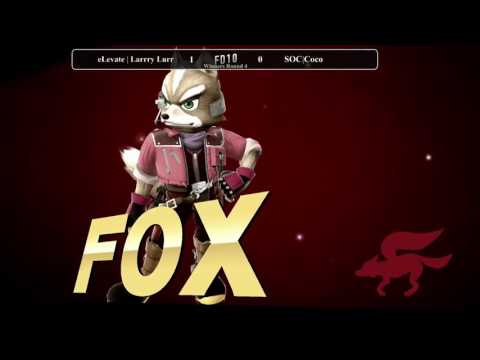 FD10 WR4 - eL|Larry Lurr (Fox) vs SOC|Coco (Mario)