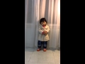 22m Baby Sings Happy Birthday Song