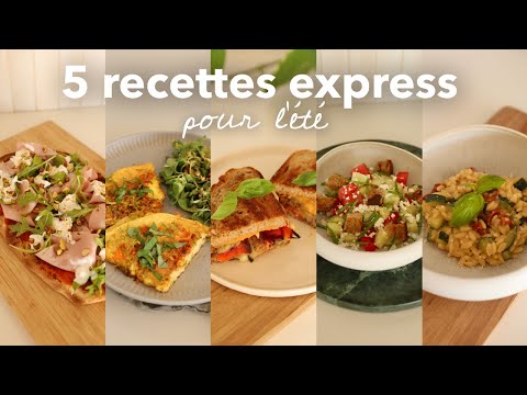 5 Summer Recipes for Lazy Days