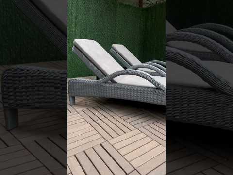 Краса відпочинку #шезлонги #ротанг #лежак #сад #мебель