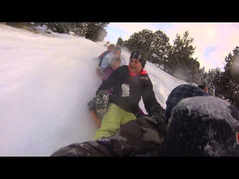 Snow chain on Taylor's flat Ephraim canyon