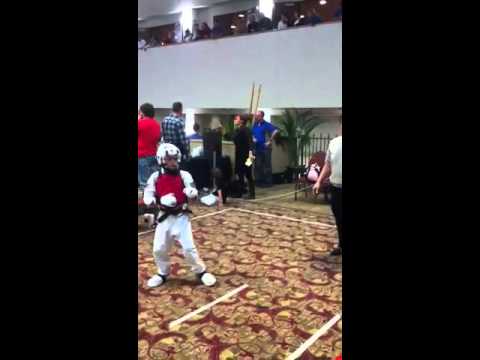Eva - Diamond Nationals 2012 - sparring