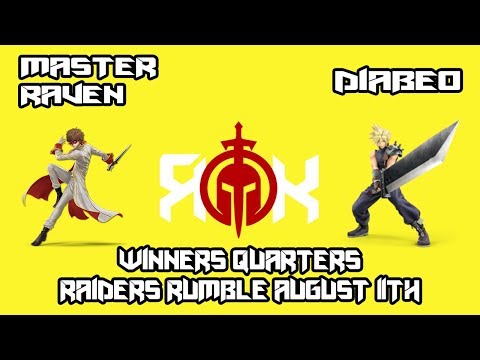 Master Raven vs Diabeo - Smash Ultimate Tournament Winners Quarters - Raiders Rumble August 11th