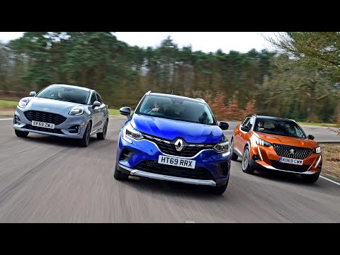 Renault Captur vs Ford Puma vs Peugeot 2008