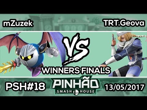 [PSH #18] mZuzek (Meta Knight) vs TRT.Geova (Sheik) - Winners Finals