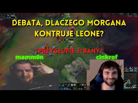CINKROF I MAMM0N - DEBATA DLACZEGO MORGANA KONTRUJE LEONE