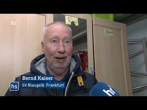 Bernd Kaiser vom SV Blau-Gelb Frankfurt in der Hessenschau