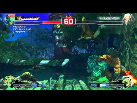 [SSF4 AE Endless] VaD En3Ru (Blanka) Vs Gen