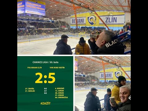 DERBY  ZLÍN - VSETÍN  18 prosince  2022