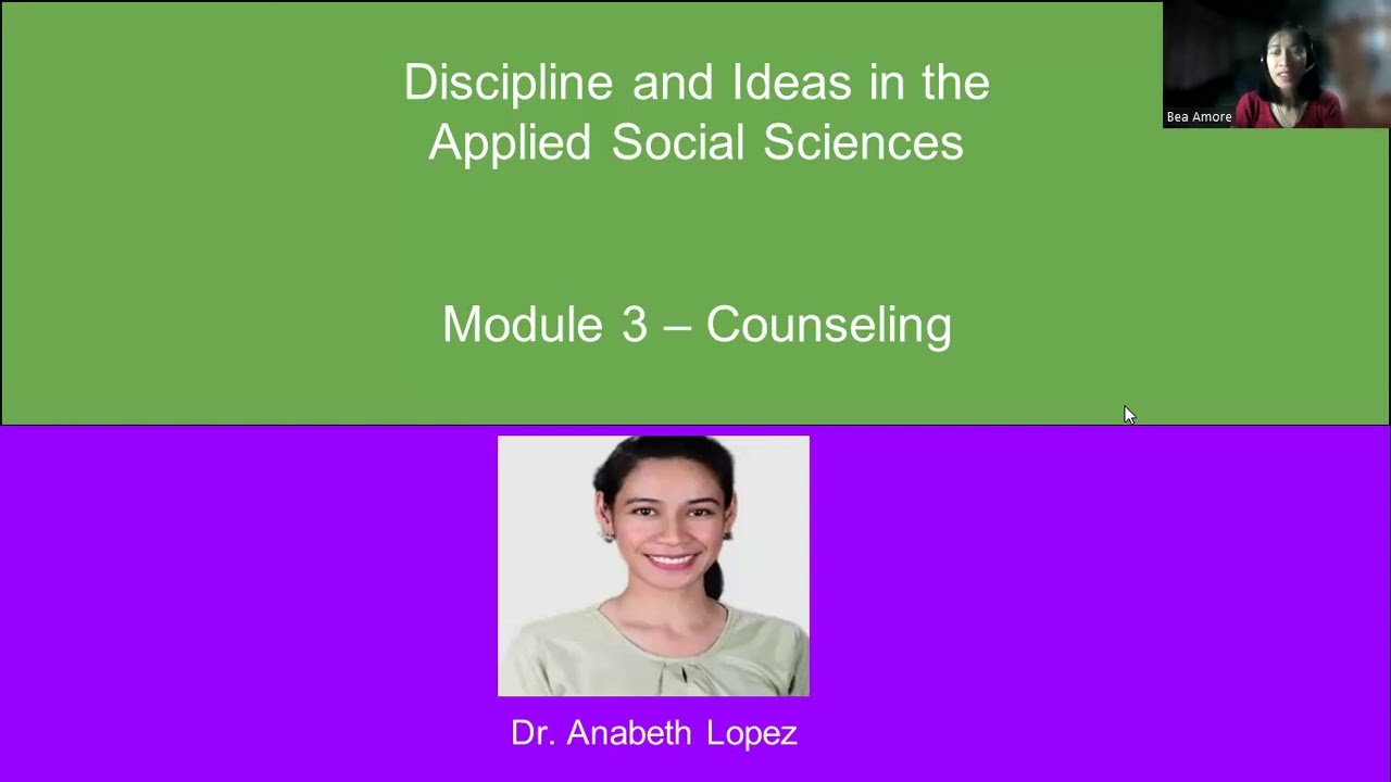 Module 3 - Counselling