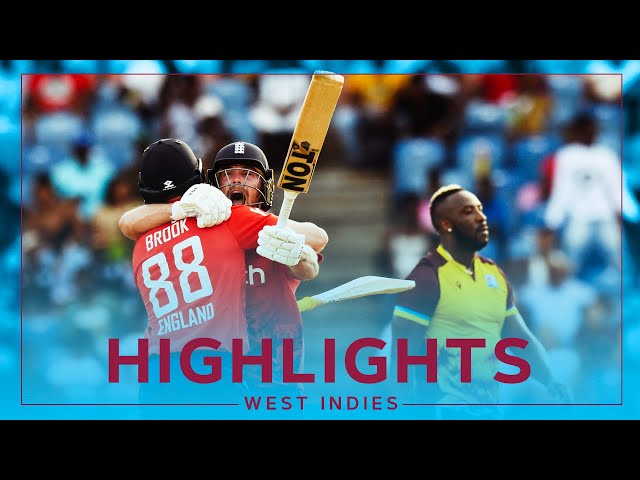 Salt Hits Stunning Century | Extended Highlights | West Indies v England | 3rd T20I