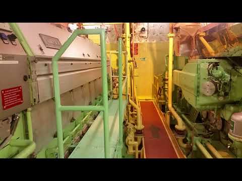 Jack up drilling rig walk through