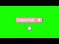 GREEN SCREEN CUTE AESTHETIC PINK SUBSCRIBE BUTTON AND BELL | Free to use | Link in description box