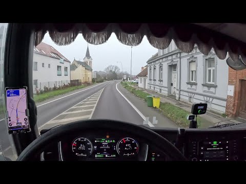 Truck Vlog - From Austria via Czechia to Poland. End of Last Trip in 2025.