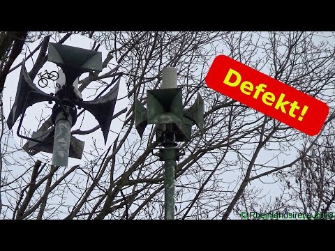 Sirenenprobe fehlgeschlagen - HLS 273 Köln-Fühlingen defekt