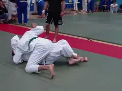 Bristol open 08 BJJ summer leg David Khoza's first fight