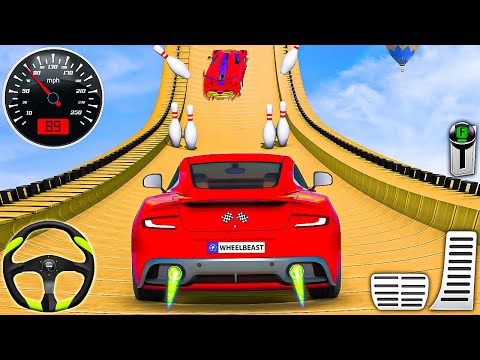 Crazy Ramp Car Stunts Racing 2025 - Impossible GT Car Mega Tracks Simulator 3D - Android Gameplay
