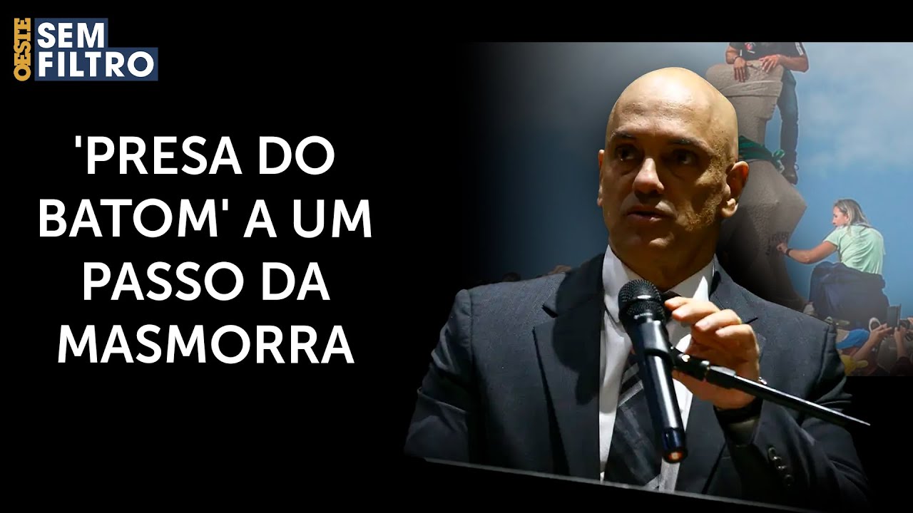'Presa do batom': STF define data de julgamento da cabeleireira Débora dos Santos