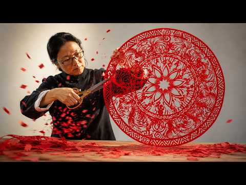 Perfect Paper Cutting for Beautiful Handmade Umbrellas