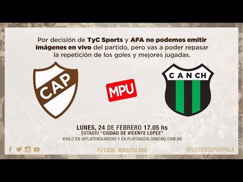 Platense - Nueva Chicago | TRANSMISIÓN EN VIVO | Fecha 18 | Campeonato 2019/2020