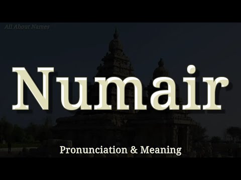 Numair: Pronunciation and Meaning 