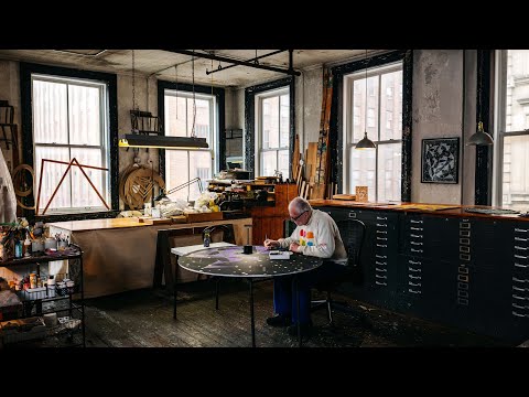 Inside a Painter’s Mythical NYC Studio of 55 Years