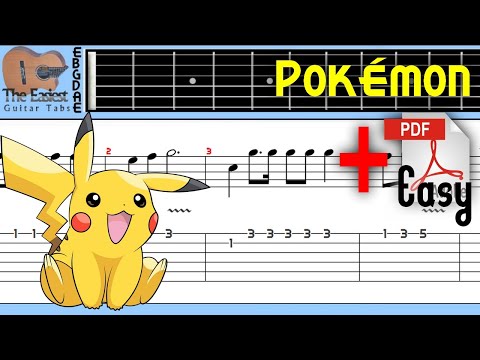 Pokemon Theme Guitar Tab
