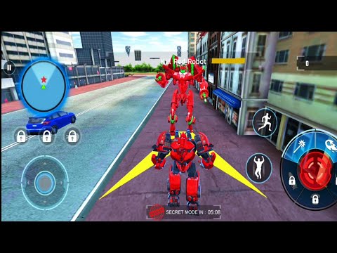 Crocodile Formula Car Robot Transforming * Android Gameplay