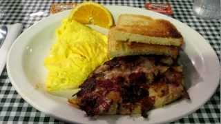 preview picture of video 'Corned Beef Hash, Scrambled Eggs, Sourdough Toast @ Center Street Cafe Healdsburg California'