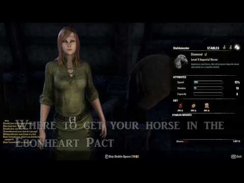 How to get your imperial mount - the Ebonheart Pact