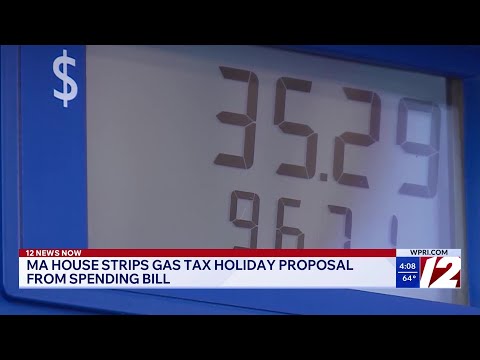 Gas tax suspension cut from Mass. spending bill