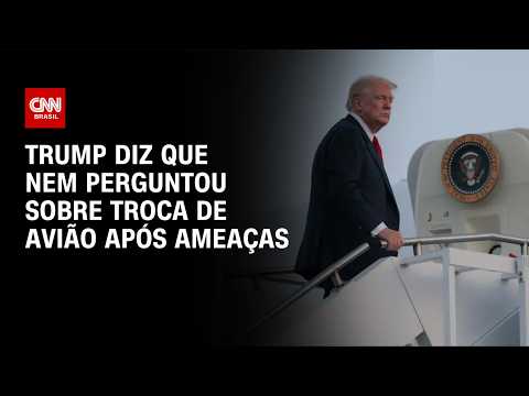 Trump revela motivo para obedecer troca secreta de avião  | CNN 360°