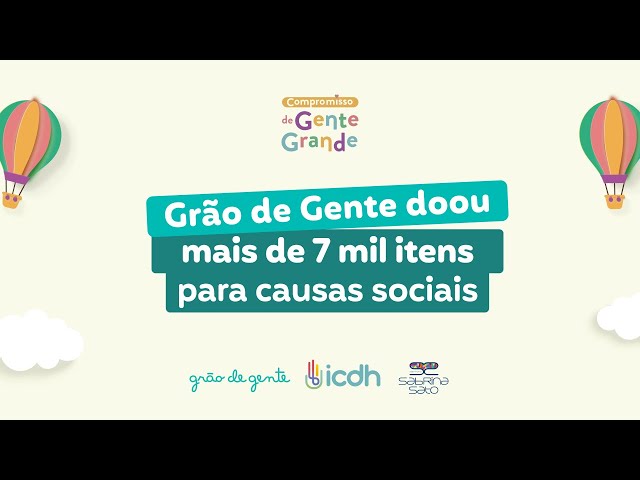 1º BAZAR SOLIDÁRIO DE BEBÊS- COMPROMISSO DE GENTE GRANDE