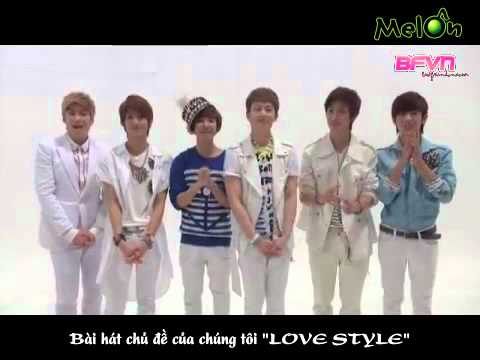 [BFVN vietsub][120614] BOYFRIEND Promote 1st Mini Album 'Love Style' on Melon