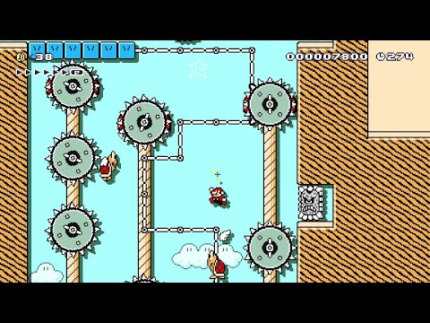 Chokeland by Hampl - Super Mario Maker 2